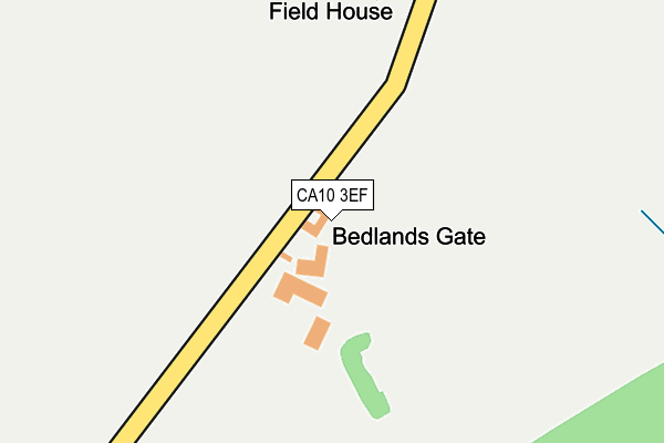 CA10 3EF map - OS OpenMap – Local (Ordnance Survey)