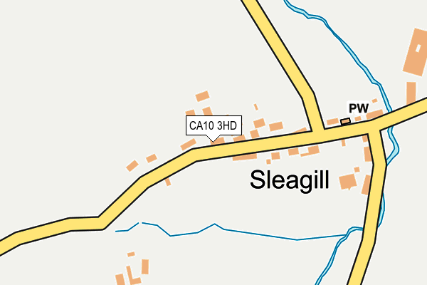 CA10 3HD map - OS OpenMap – Local (Ordnance Survey)