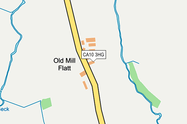 CA10 3HG map - OS OpenMap – Local (Ordnance Survey)