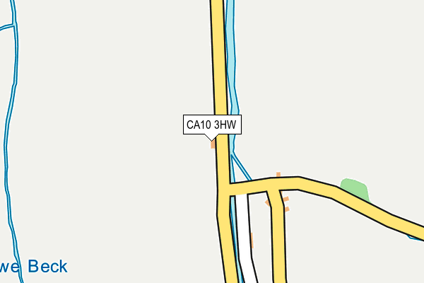 CA10 3HW map - OS OpenMap – Local (Ordnance Survey)
