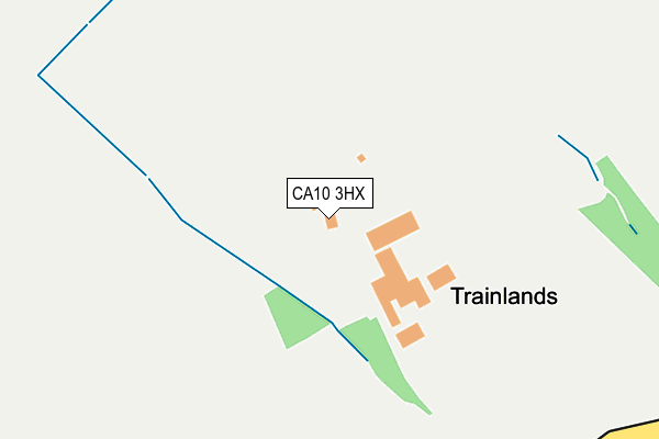 CA10 3HX map - OS OpenMap – Local (Ordnance Survey)