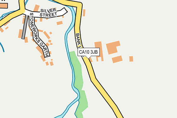 CA10 3JB map - OS OpenMap – Local (Ordnance Survey)