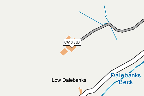 CA10 3JD map - OS OpenMap – Local (Ordnance Survey)