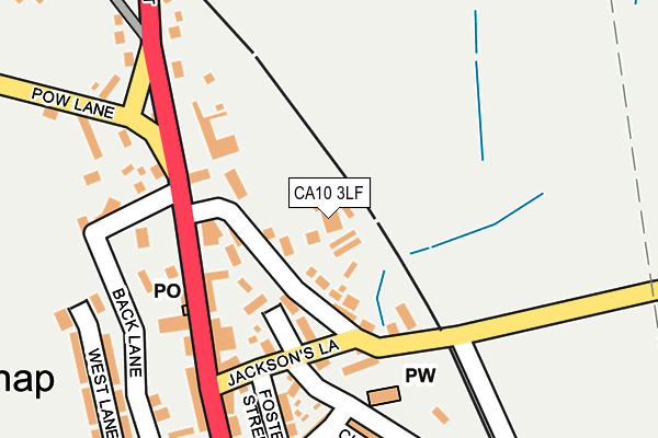 CA10 3LF map - OS OpenMap – Local (Ordnance Survey)