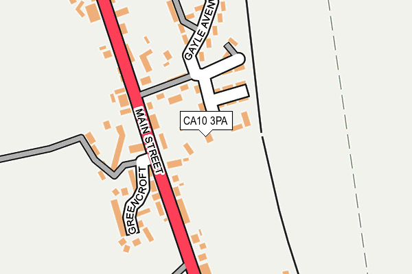 CA10 3PA map - OS OpenMap – Local (Ordnance Survey)