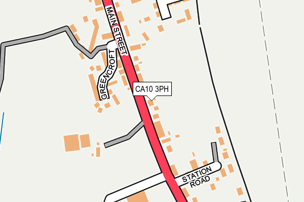 CA10 3PH map - OS OpenMap – Local (Ordnance Survey)