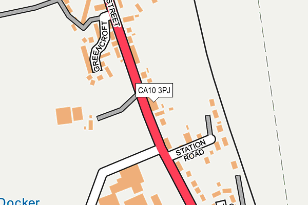 CA10 3PJ map - OS OpenMap – Local (Ordnance Survey)