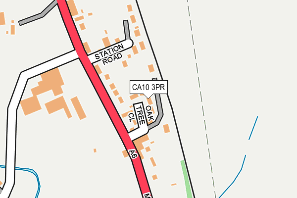 CA10 3PR map - OS OpenMap – Local (Ordnance Survey)