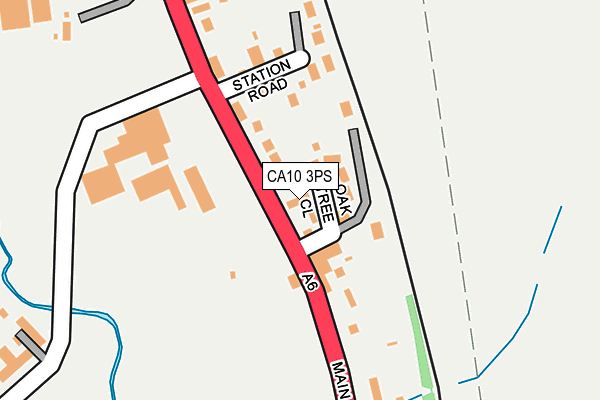 CA10 3PS map - OS OpenMap – Local (Ordnance Survey)