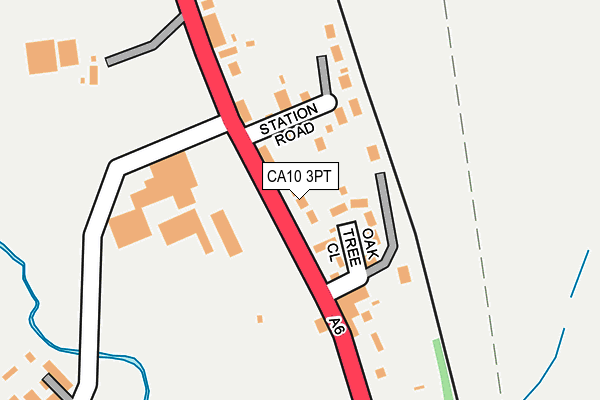 CA10 3PT map - OS OpenMap – Local (Ordnance Survey)