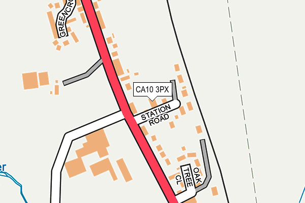 CA10 3PX map - OS OpenMap – Local (Ordnance Survey)