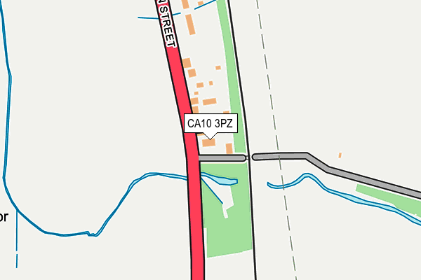 CA10 3PZ map - OS OpenMap – Local (Ordnance Survey)