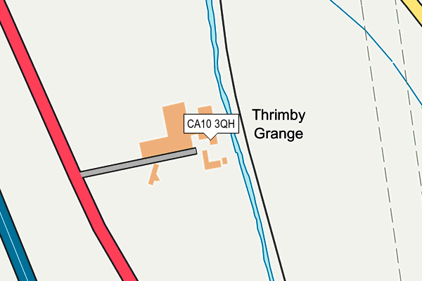 CA10 3QH map - OS OpenMap – Local (Ordnance Survey)