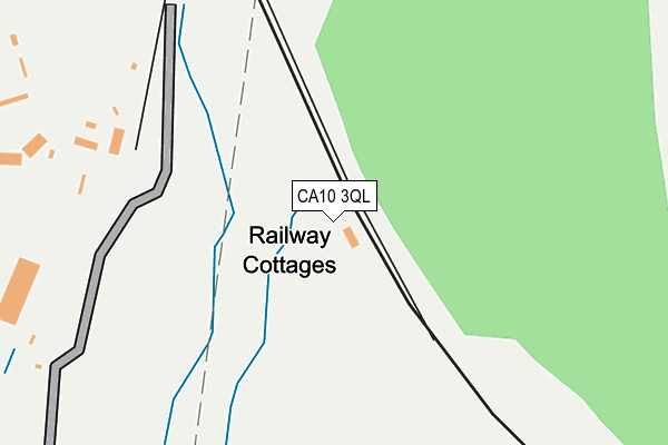 CA10 3QL map - OS OpenMap – Local (Ordnance Survey)