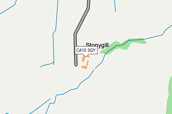 CA10 3QY map - OS OpenMap – Local (Ordnance Survey)