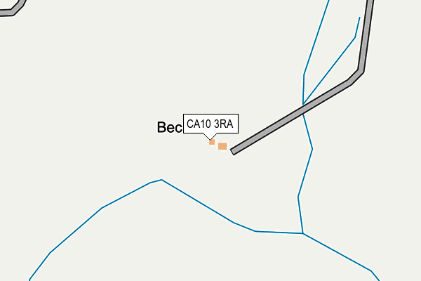 CA10 3RA map - OS OpenMap – Local (Ordnance Survey)