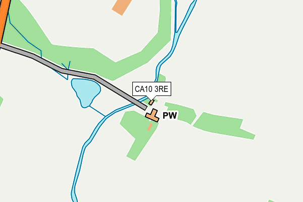 CA10 3RE map - OS OpenMap – Local (Ordnance Survey)