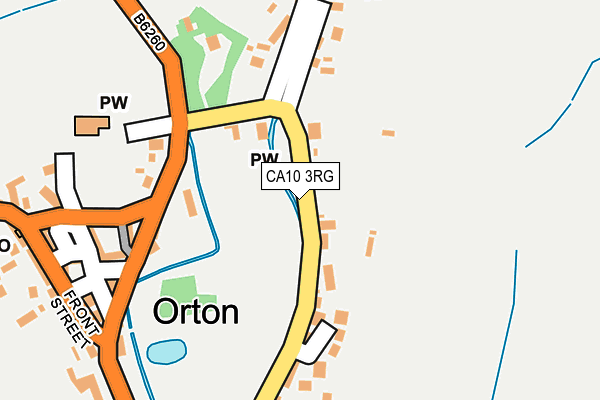 CA10 3RG map - OS OpenMap – Local (Ordnance Survey)