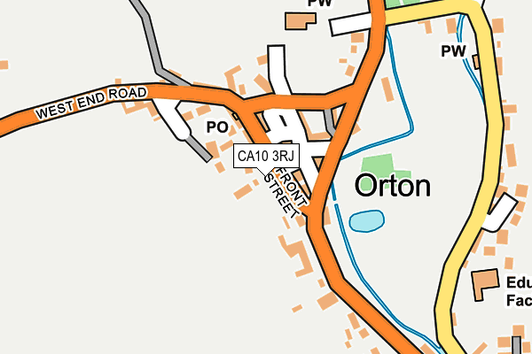 CA10 3RJ map - OS OpenMap – Local (Ordnance Survey)