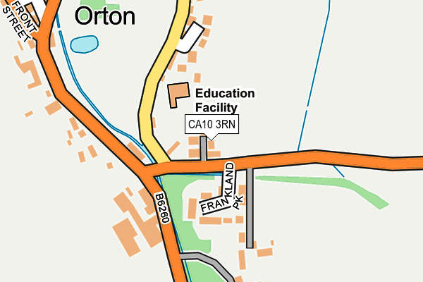 CA10 3RN map - OS OpenMap – Local (Ordnance Survey)