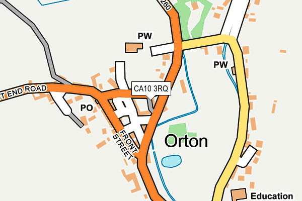 CA10 3RQ map - OS OpenMap – Local (Ordnance Survey)