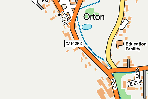 CA10 3RX map - OS OpenMap – Local (Ordnance Survey)