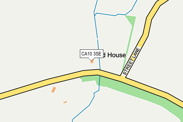 CA10 3SE map - OS OpenMap – Local (Ordnance Survey)