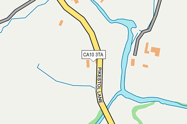 CA10 3TA map - OS OpenMap – Local (Ordnance Survey)