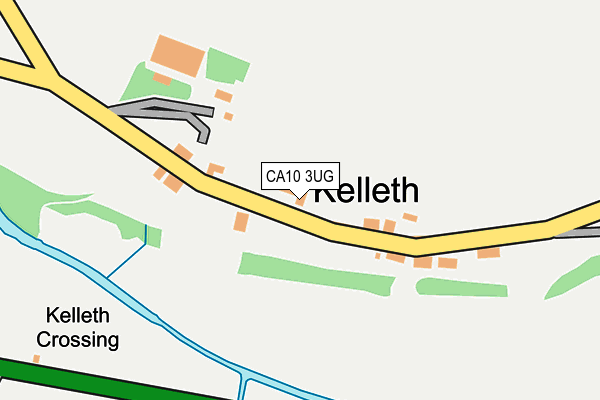 CA10 3UG map - OS OpenMap – Local (Ordnance Survey)