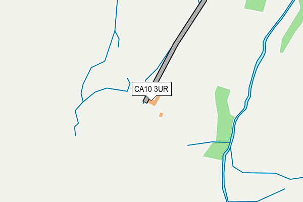 CA10 3UR map - OS OpenMap – Local (Ordnance Survey)