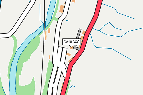 CA10 3XG map - OS OpenMap – Local (Ordnance Survey)