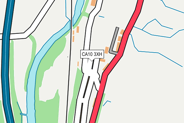 CA10 3XH map - OS OpenMap – Local (Ordnance Survey)