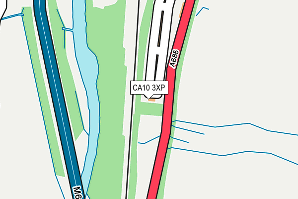 CA10 3XP map - OS OpenMap – Local (Ordnance Survey)