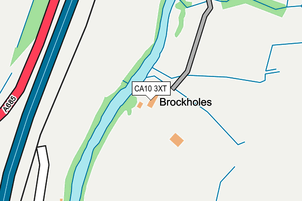 CA10 3XT map - OS OpenMap – Local (Ordnance Survey)