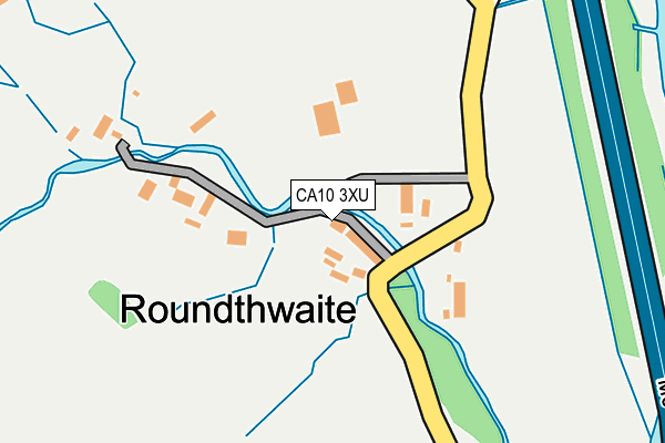 CA10 3XU map - OS OpenMap – Local (Ordnance Survey)