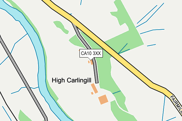 CA10 3XX map - OS OpenMap – Local (Ordnance Survey)