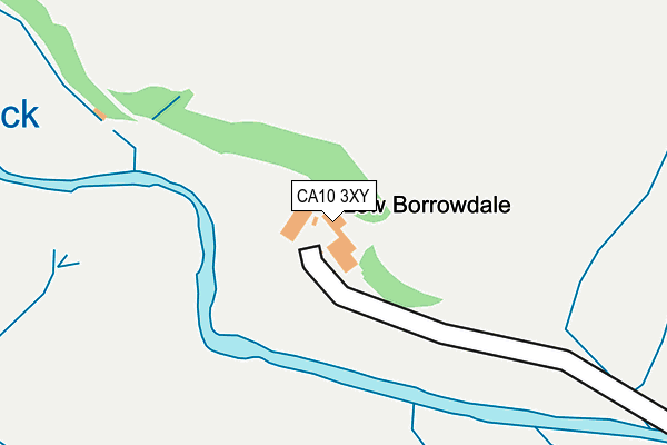 CA10 3XY map - OS OpenMap – Local (Ordnance Survey)