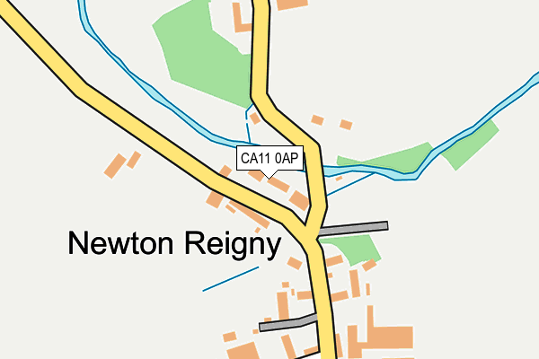 CA11 0AP map - OS OpenMap – Local (Ordnance Survey)