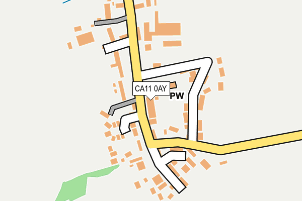 CA11 0AY map - OS OpenMap – Local (Ordnance Survey)