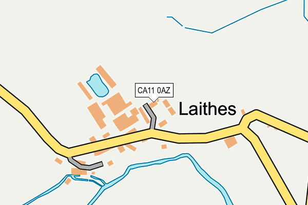 CA11 0AZ map - OS OpenMap – Local (Ordnance Survey)