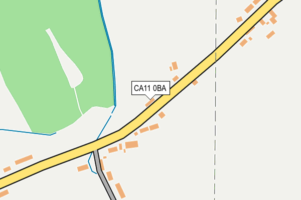 CA11 0BA map - OS OpenMap – Local (Ordnance Survey)