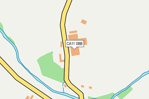 CA11 0BB map - OS OpenMap – Local (Ordnance Survey)