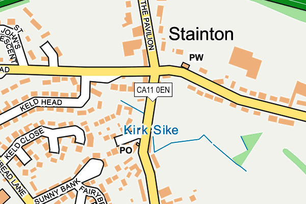 CA11 0EN map - OS OpenMap – Local (Ordnance Survey)