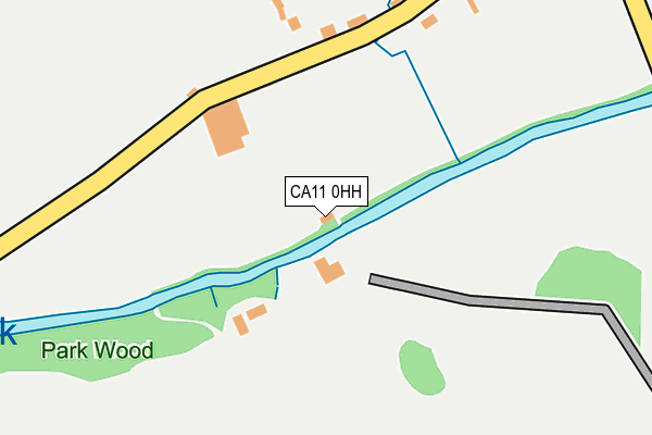 CA11 0HH map - OS OpenMap – Local (Ordnance Survey)
