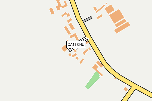 CA11 0HU map - OS OpenMap – Local (Ordnance Survey)