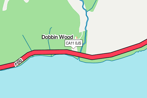 CA11 0JS map - OS OpenMap – Local (Ordnance Survey)