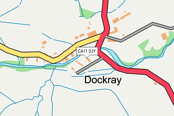 CA11 0JY map - OS OpenMap – Local (Ordnance Survey)