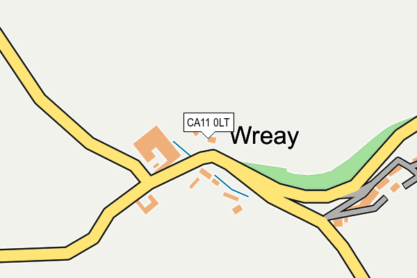 CA11 0LT map - OS OpenMap – Local (Ordnance Survey)