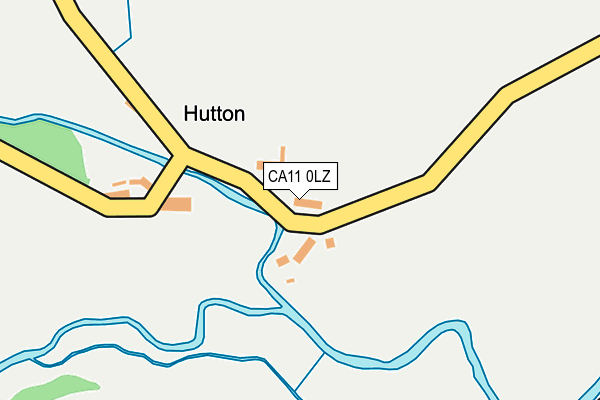 CA11 0LZ map - OS OpenMap – Local (Ordnance Survey)