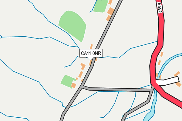 CA11 0NR map - OS OpenMap – Local (Ordnance Survey)